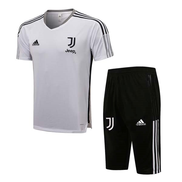 Entrainement Juventus Ensemble Complet 2022 Blanc Noir